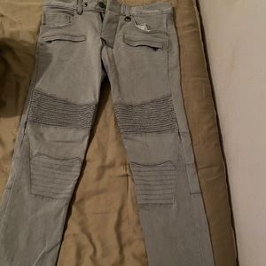 Hyperdenim light gray denim